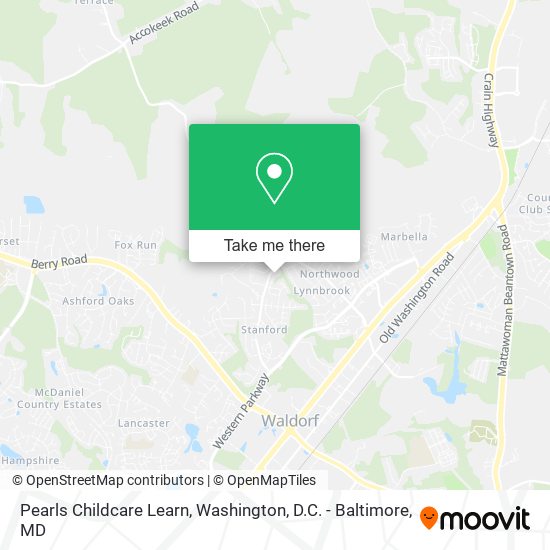 Pearls Childcare Learn map