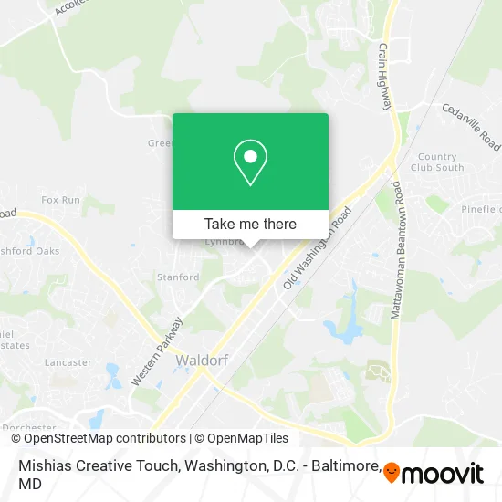Mishias Creative Touch map