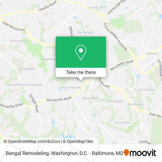 Bengal Remodeling map