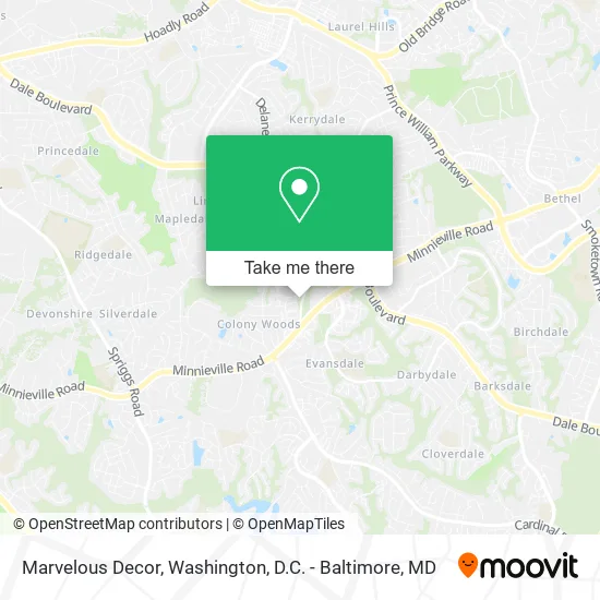 Marvelous Decor map