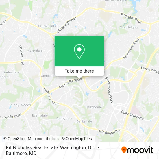Kit Nicholas Real Estate map