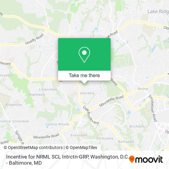 Incentive for NRML SCL Intrctn-GRP map
