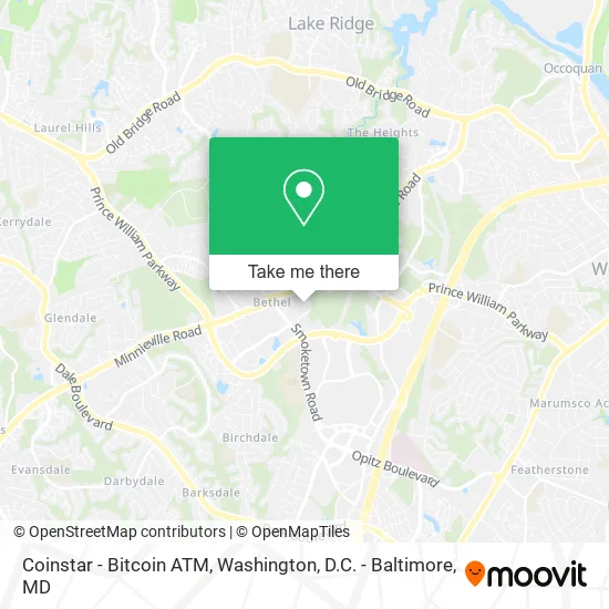 Coinstar - Bitcoin ATM map