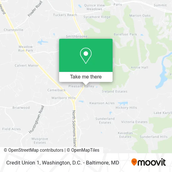 Credit Union 1 map
