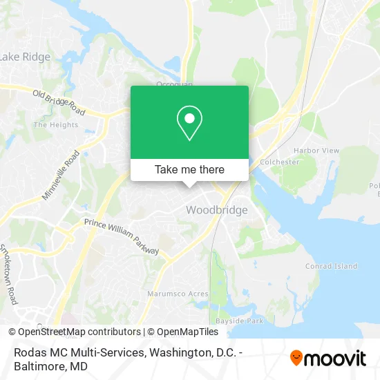 Rodas MC Multi-Services map