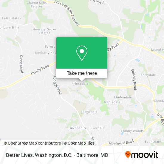 Better Lives map
