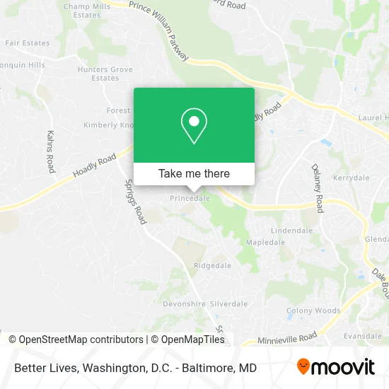 Better Lives map