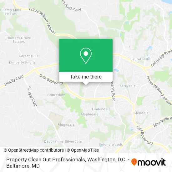 Mapa de Property Clean Out Professionals