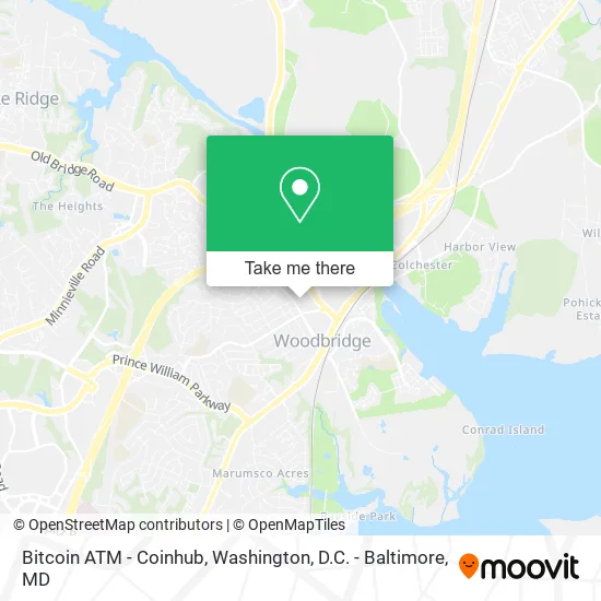 Bitcoin ATM - Coinhub map