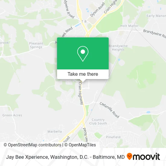 Jay Bee Xperience map