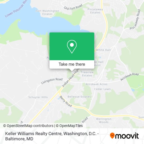 Keller Williams Realty Centre map