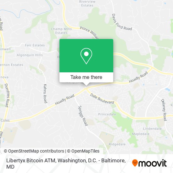 Libertyx Bitcoin ATM map