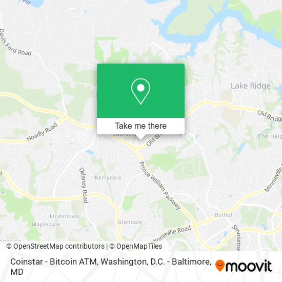 Coinstar - Bitcoin ATM map