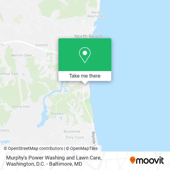 Murphy's Power Washing and Lawn Care map