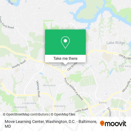 Mapa de Move Learning Center