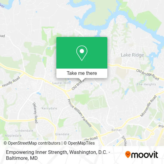 Empowering Inner Strength map