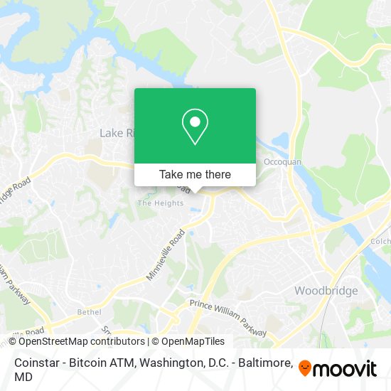 Mapa de Coinstar - Bitcoin ATM