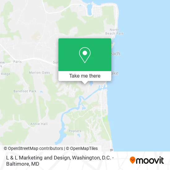 L & L Marketing and Design map