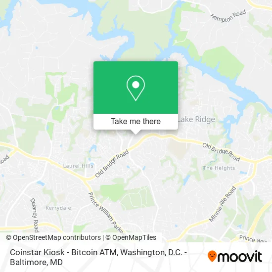 Coinstar Kiosk - Bitcoin ATM map