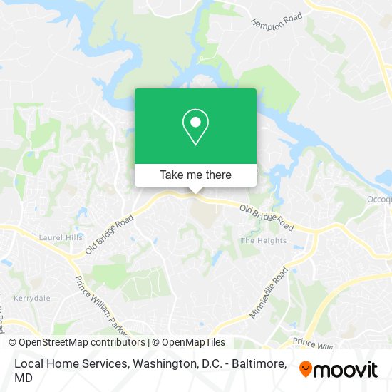 Local Home Services map