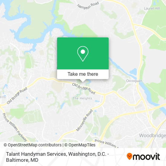 Talant Handyman Services map