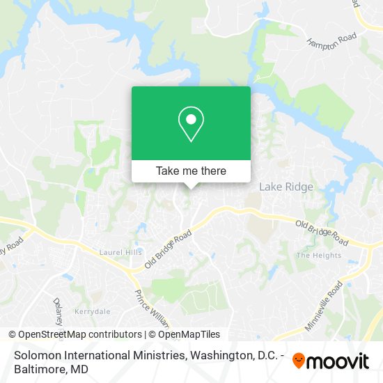 Solomon International Ministries map