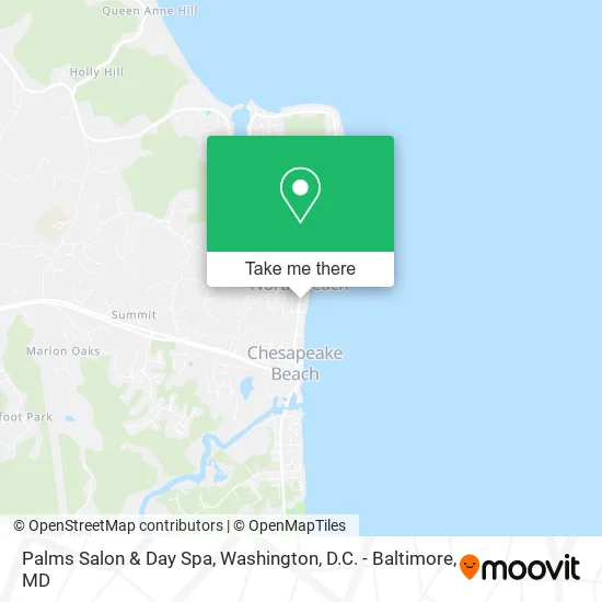 Palms Salon & Day Spa map