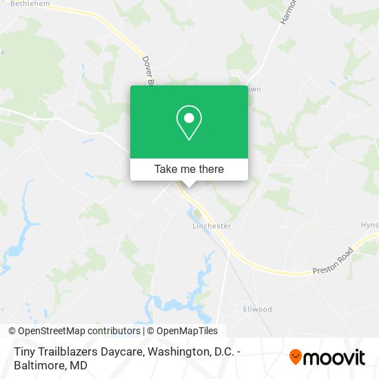Tiny Trailblazers Daycare map