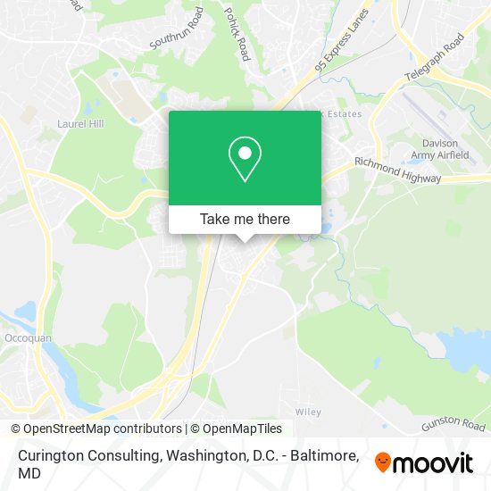 Mapa de Curington Consulting