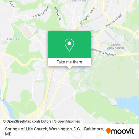 Springs of Life Church map