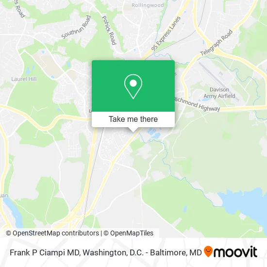 Frank P Ciampi MD map