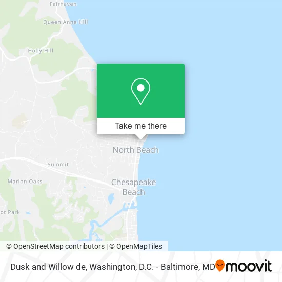 Dusk and Willow de map
