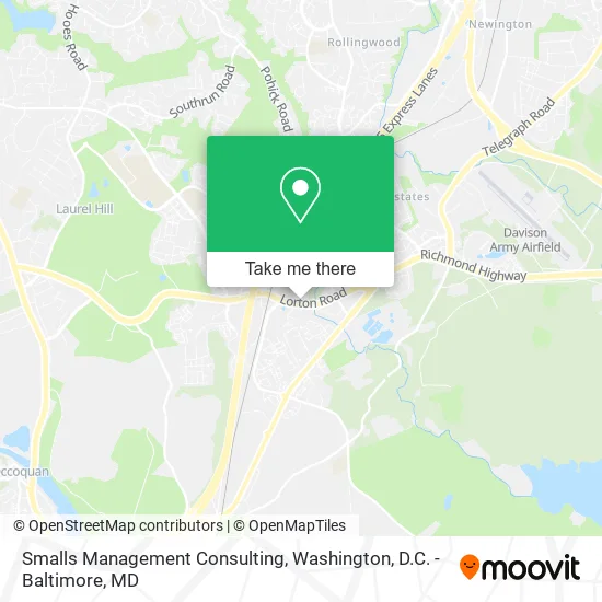 Smalls Management Consulting map