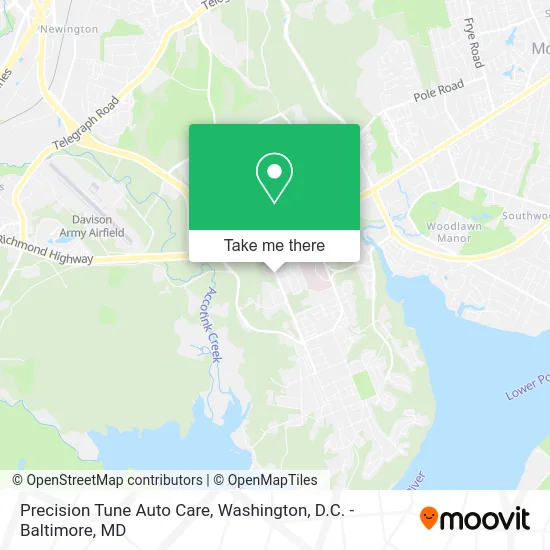 Precision Tune Auto Care map