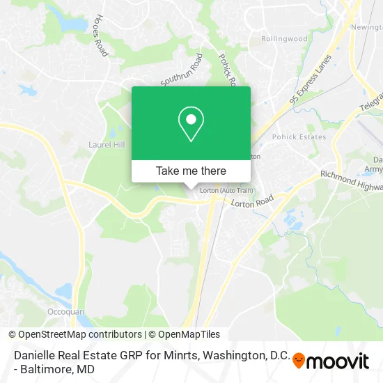 Danielle Real Estate GRP for Minrts map