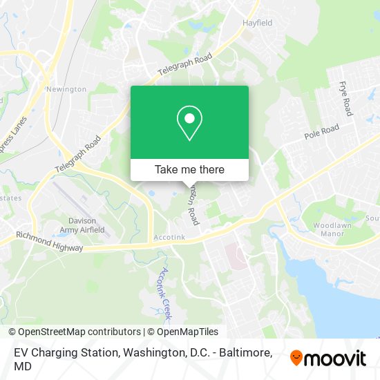 EV Charging Station map