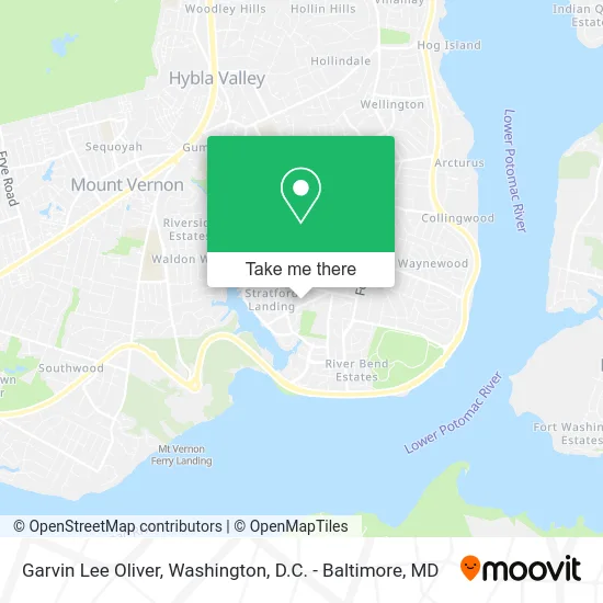 Garvin Lee Oliver map