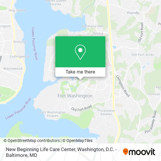 Mapa de New Beginning Life Care Center