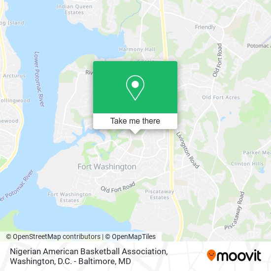 Mapa de Nigerian American Basketball Association