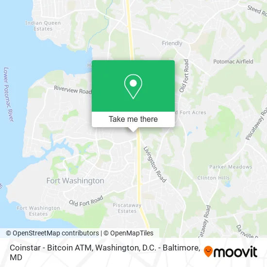 Coinstar - Bitcoin ATM map