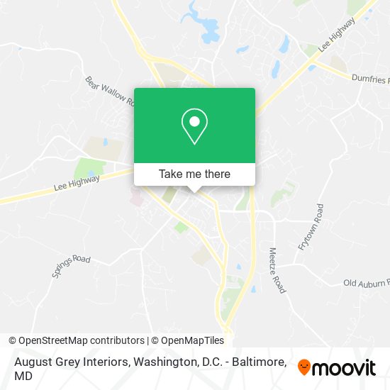 August Grey Interiors map