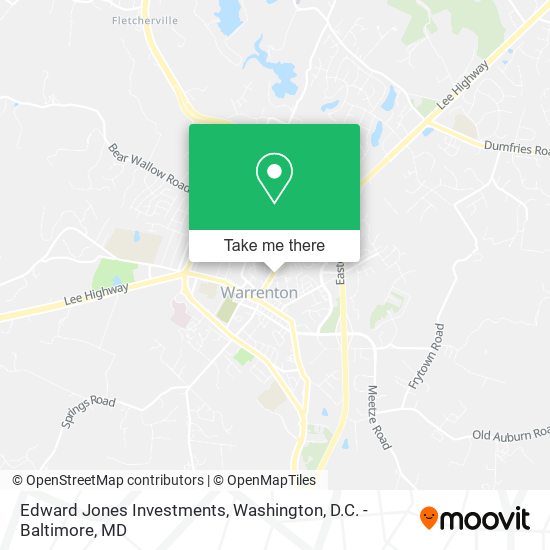 Mapa de Edward Jones Investments