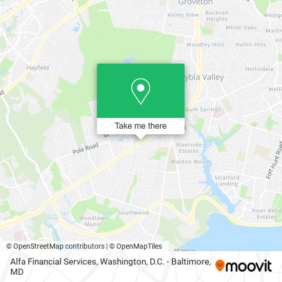 Mapa de Alfa Financial Services