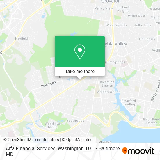 Alfa Financial Services map