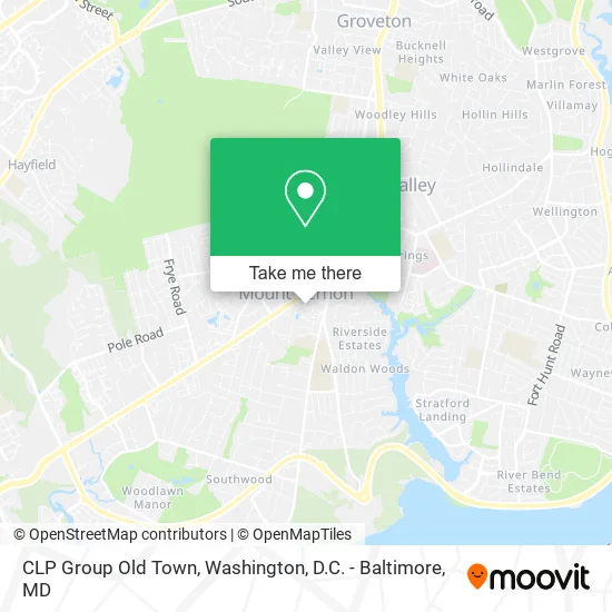 Mapa de CLP Group Old Town