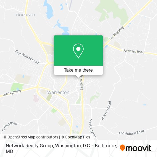 Network Realty Group map