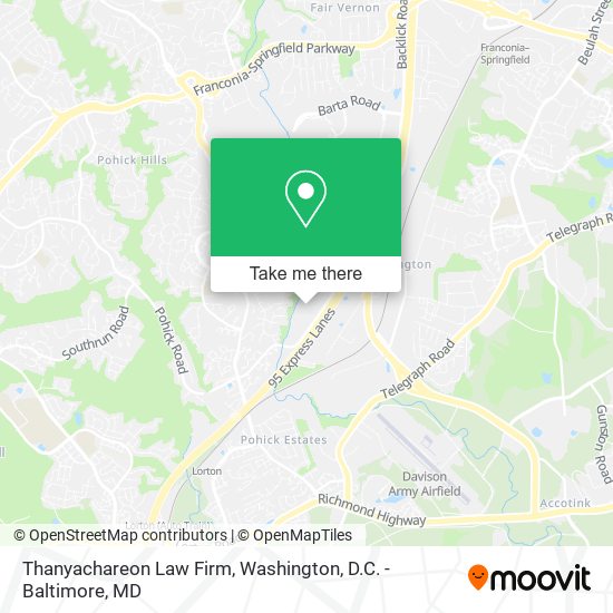 Thanyachareon Law Firm map