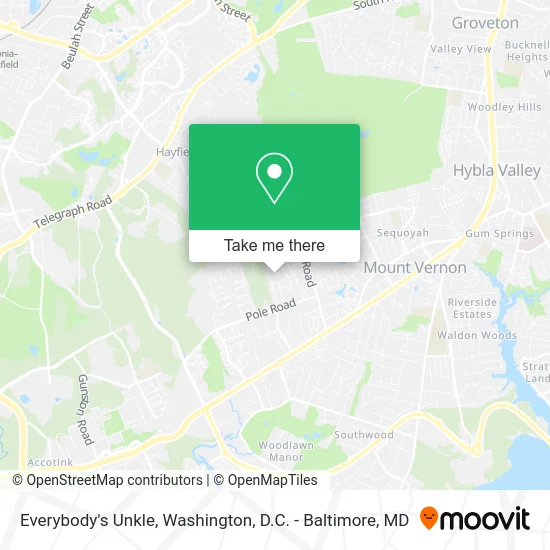 Everybody's Unkle map