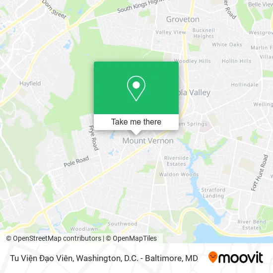 Mapa de Tu Viện Đạo Viên