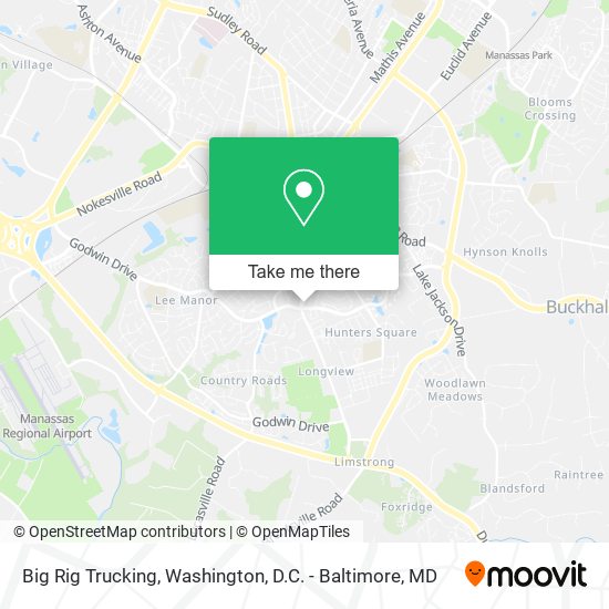 Big Rig Trucking map